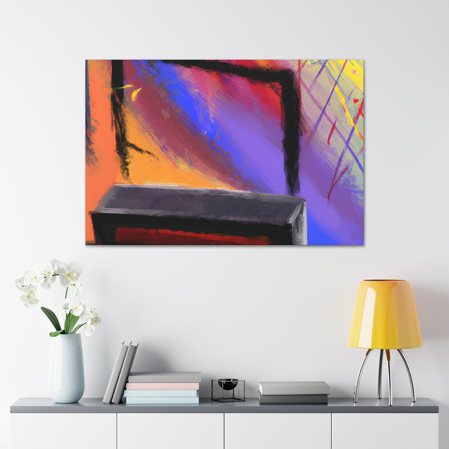 Mystic Melodic Magic - Digital Art Canvas