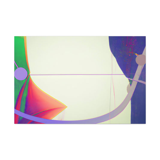 Sir Theophilus the Regal Painter. - Digital Art Canvas