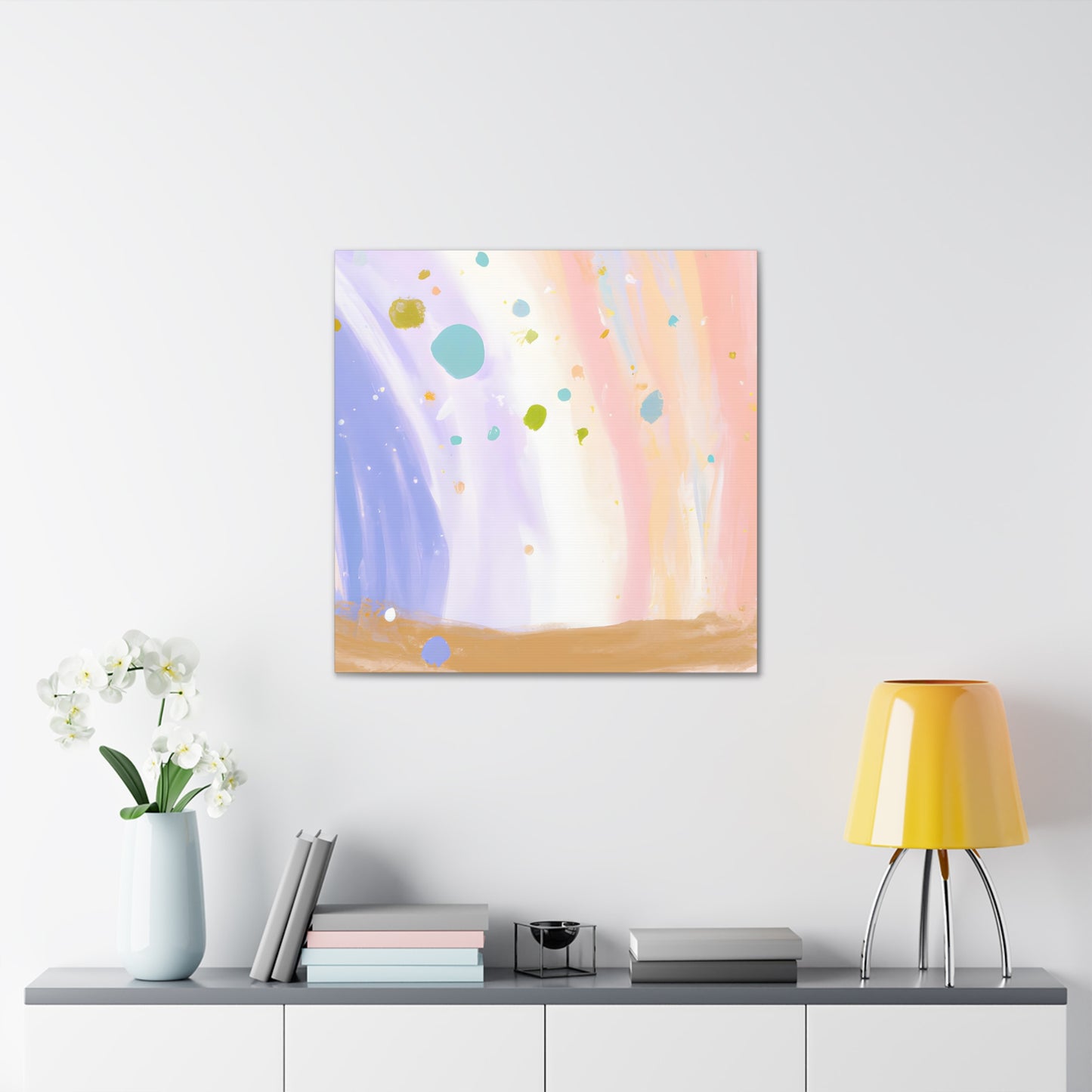 Honeybee Fuzzybottom - Digital Art Canvas