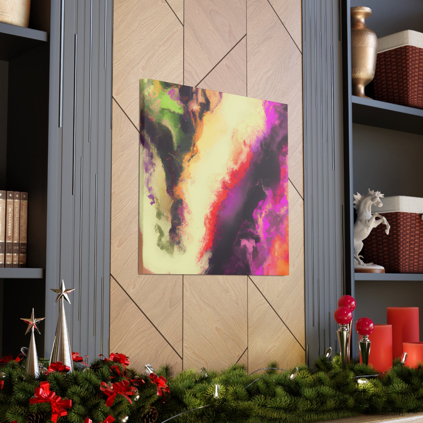 Nestor the Abstractor - Digital Art Canvas