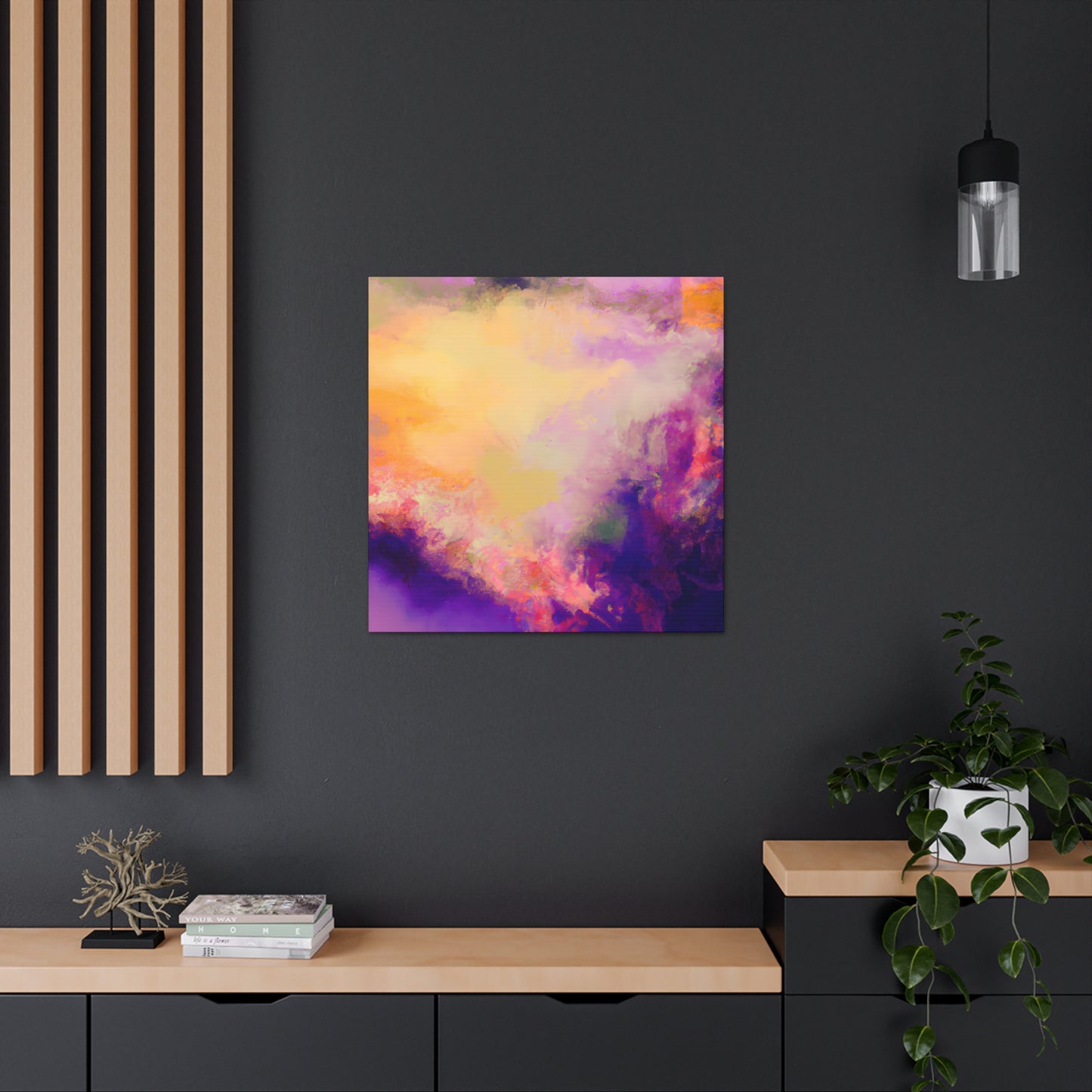 Otto the Vibrant. - Digital Art Canvas
