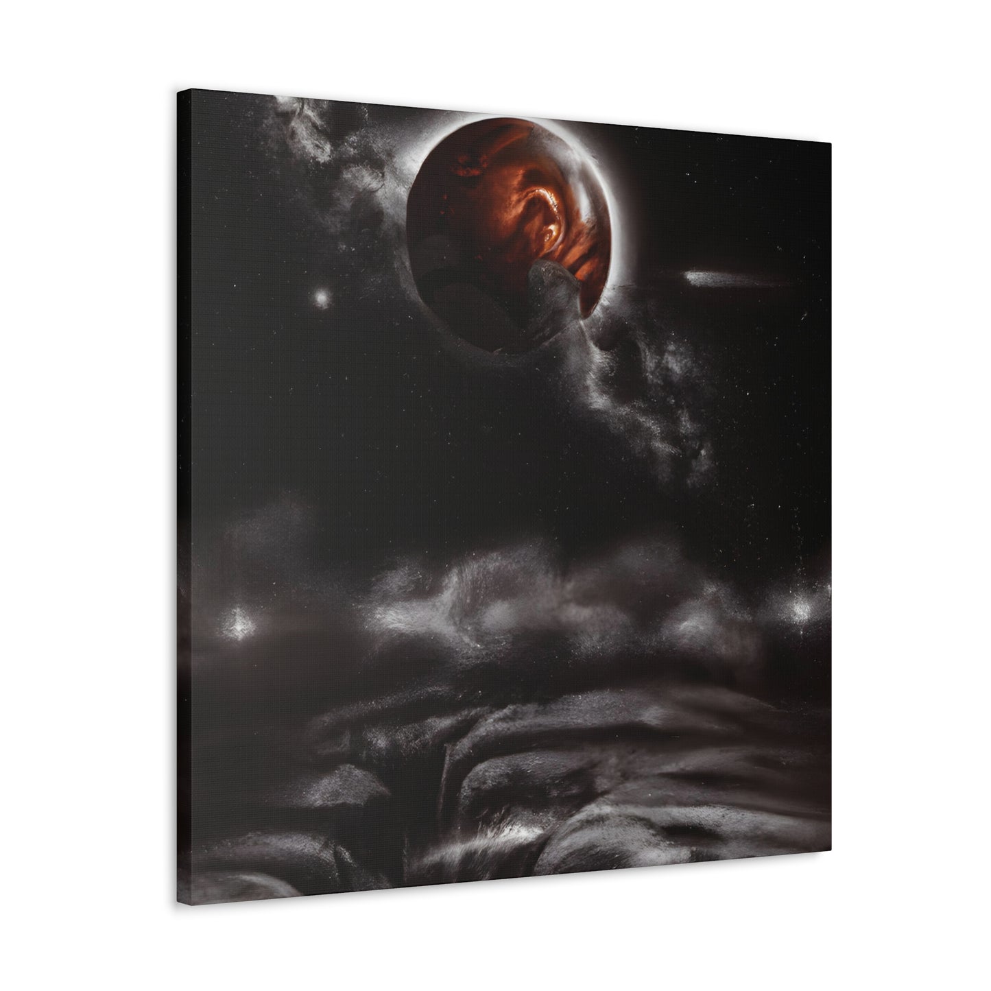 Orbiteleon - Digital Art Canvas