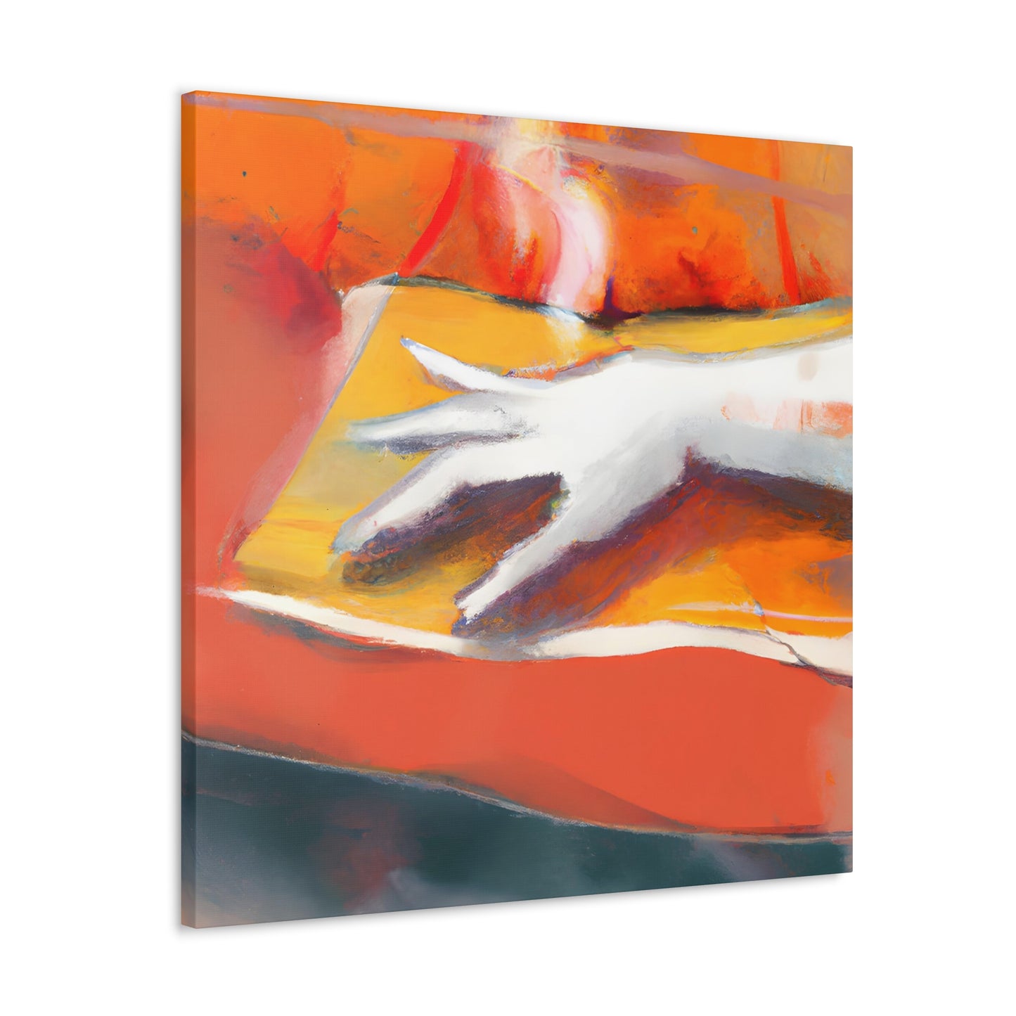 Zen Passage. - Digital Art Canvas