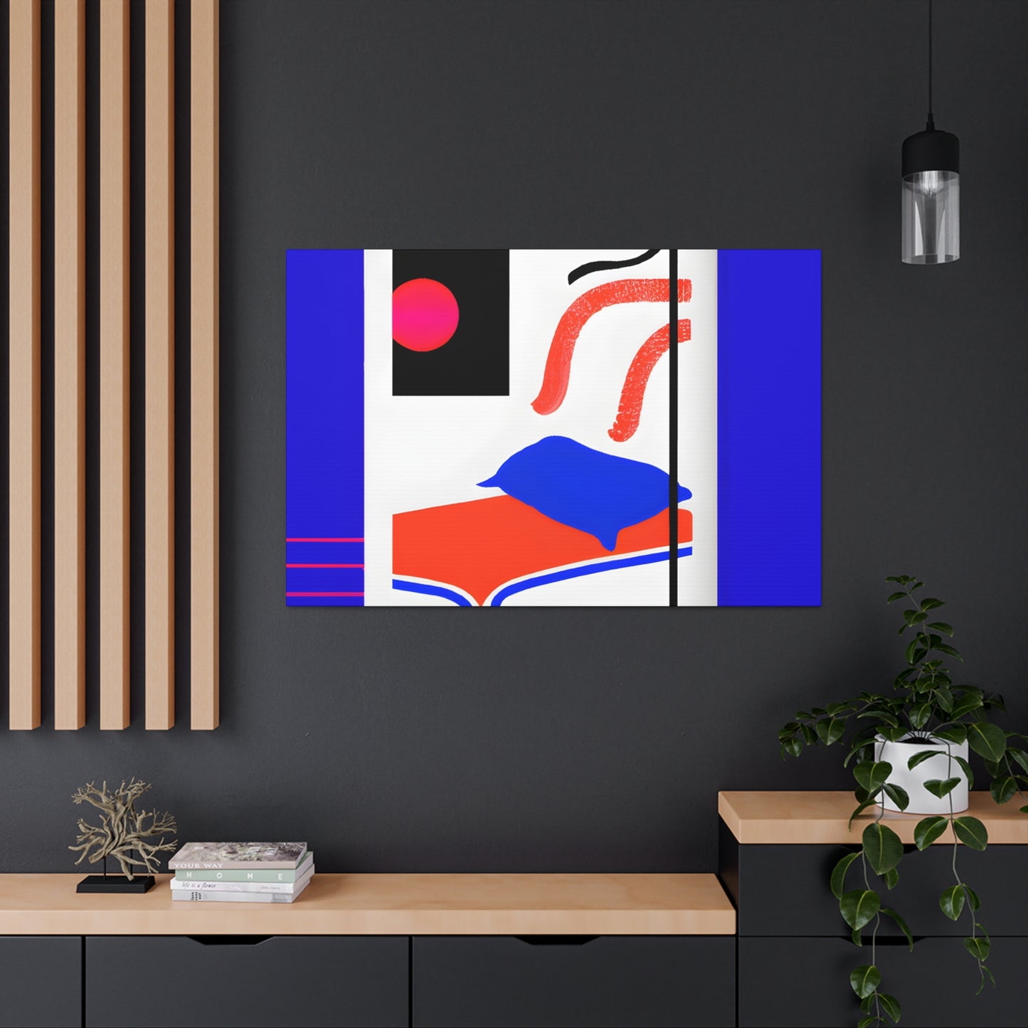 Enchanted Tranquility - Digital Art Canvas