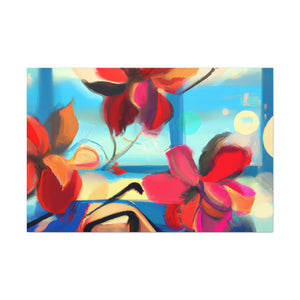 Ethereal Oasis. - Digital Art Canvas