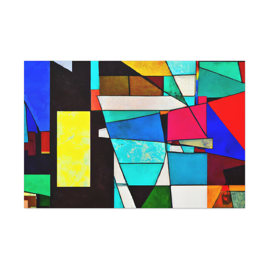 Starry Garden - Digital Art Canvas