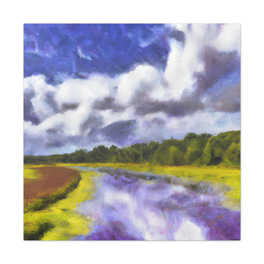 King Alfred the Great. - Digital Art Canvas