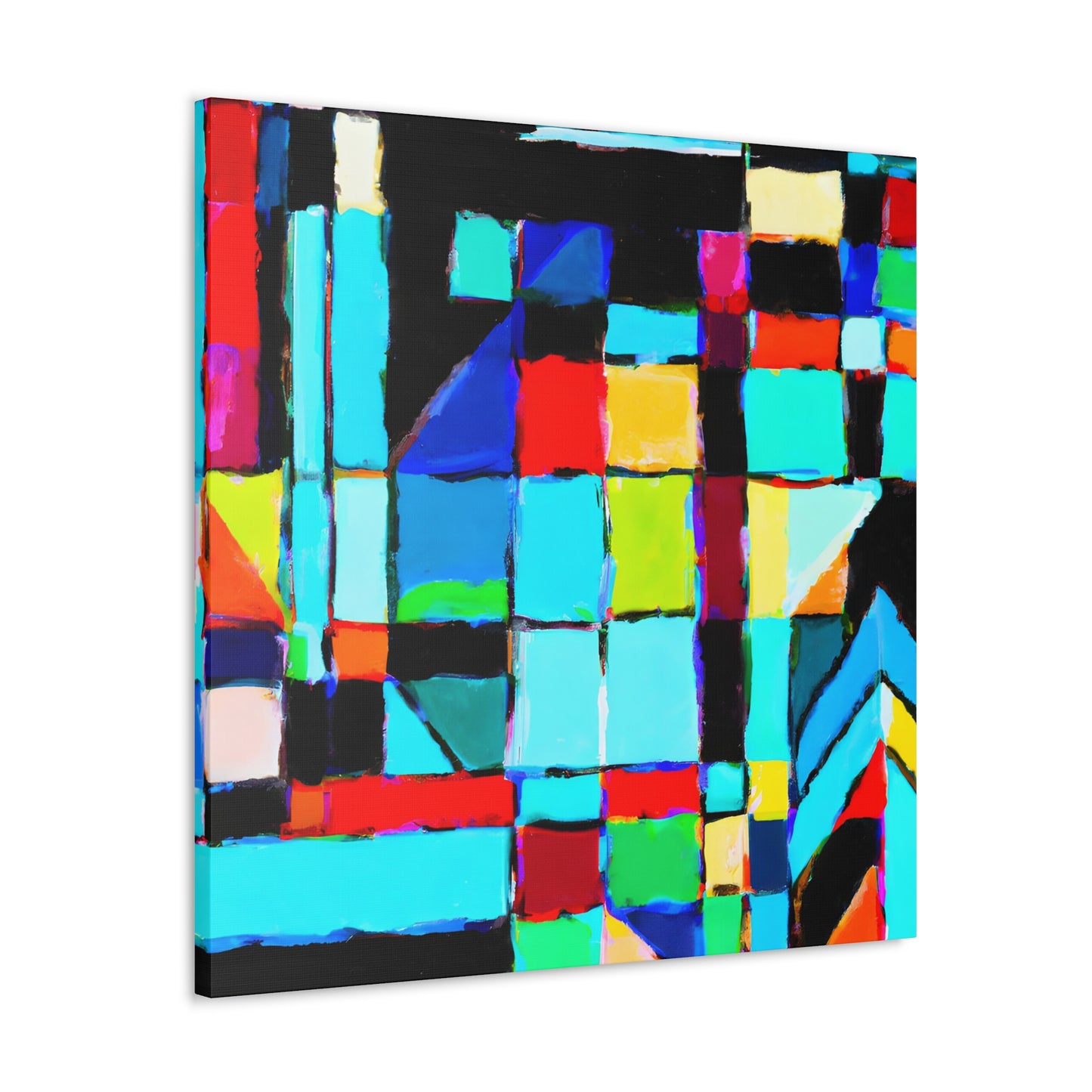Starry Mirror. - Digital Art Canvas