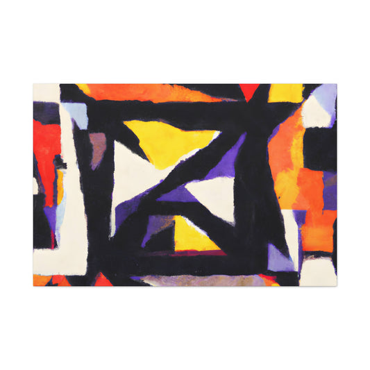 Galaxy Diamond - Digital Art Canvas