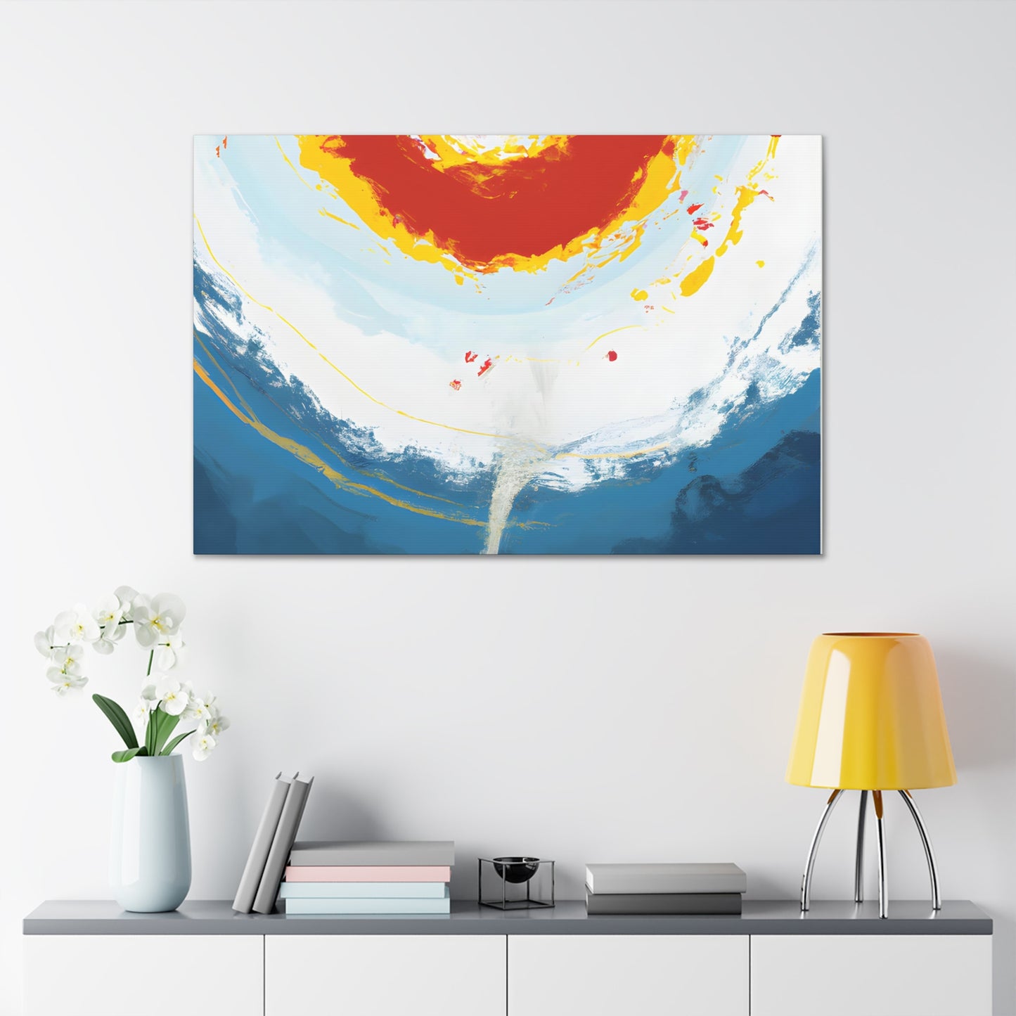 Mystic Moments: A Journey of Serenity. - Digital Art Canvas