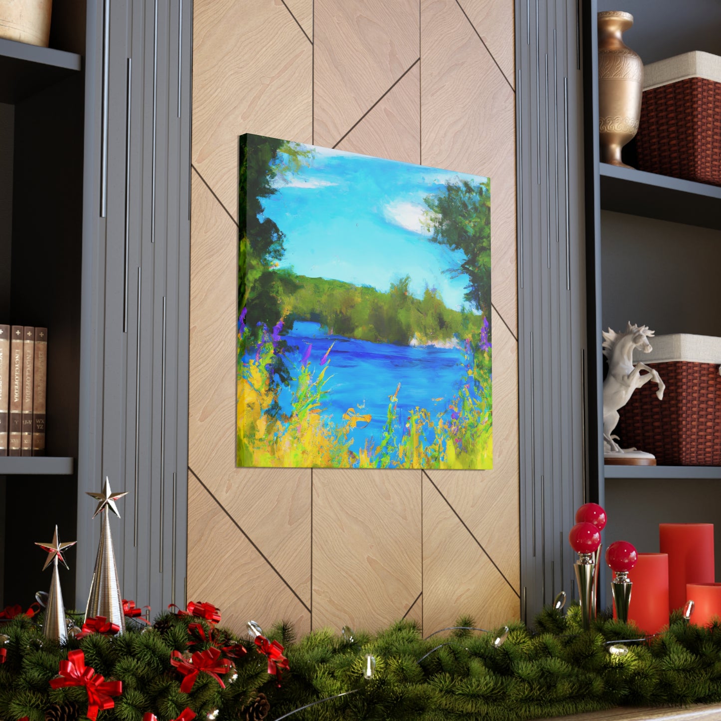 King Athios the Bold - Digital Art Canvas