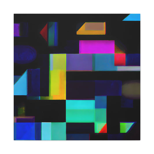 Starshine Cascade - Digital Art Canvas