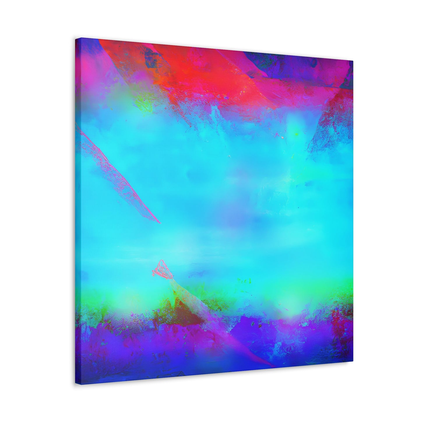 King Harold's Master Artist, Sir Bernon of Feches. - Digital Art Canvas