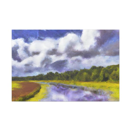 King Alfred the Great. - Digital Art Canvas