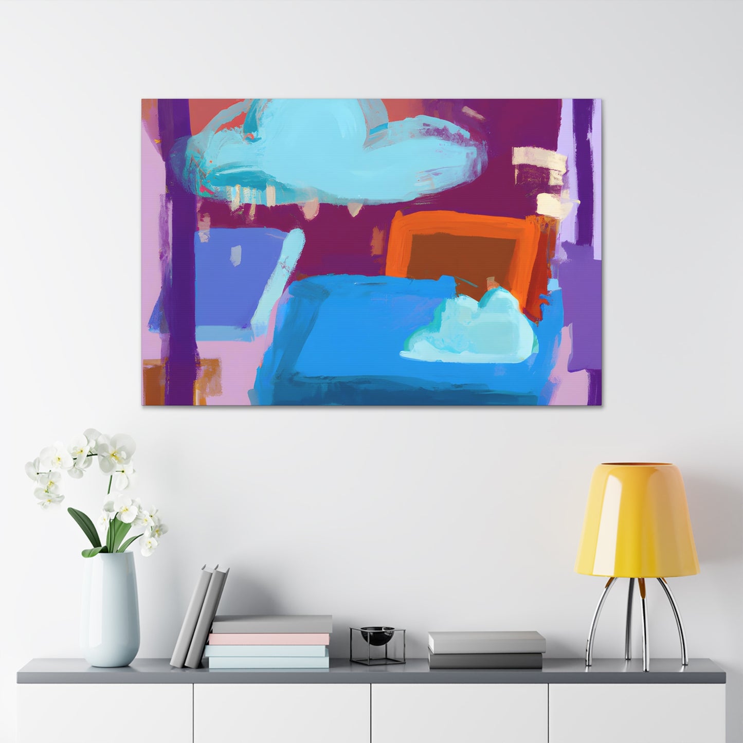 Auntie Nel from the Swirly Spiral Tree - Digital Art Canvas