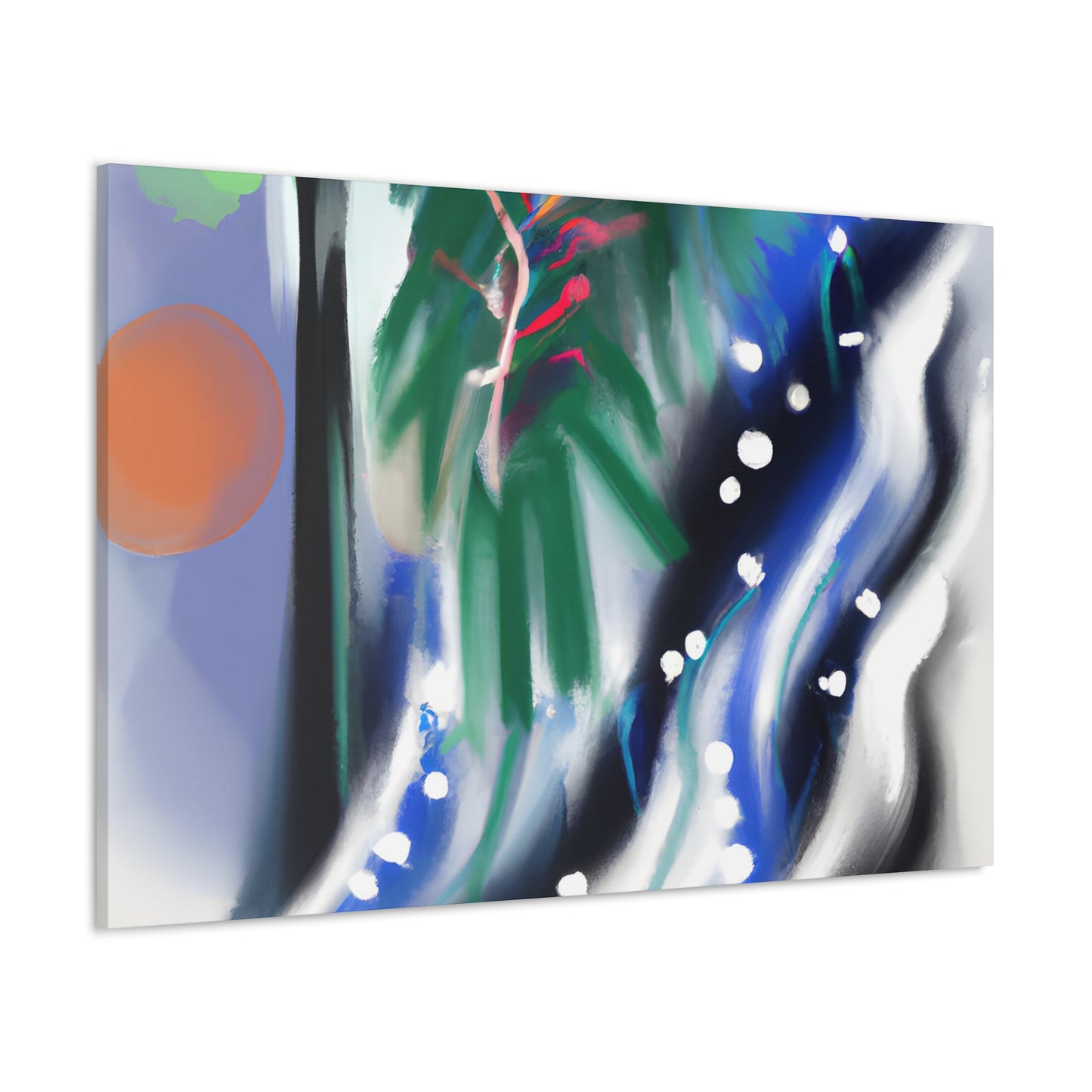 Mystical Serenity Bliss. - Digital Art Canvas
