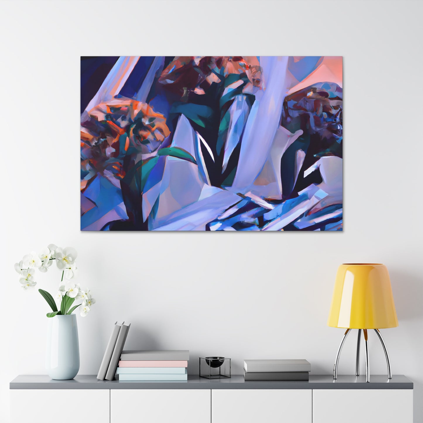Mellow Mystique - Digital Art Canvas