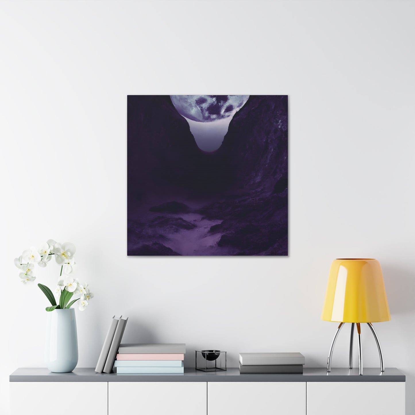Lunar Fae - Digital Art Canvas