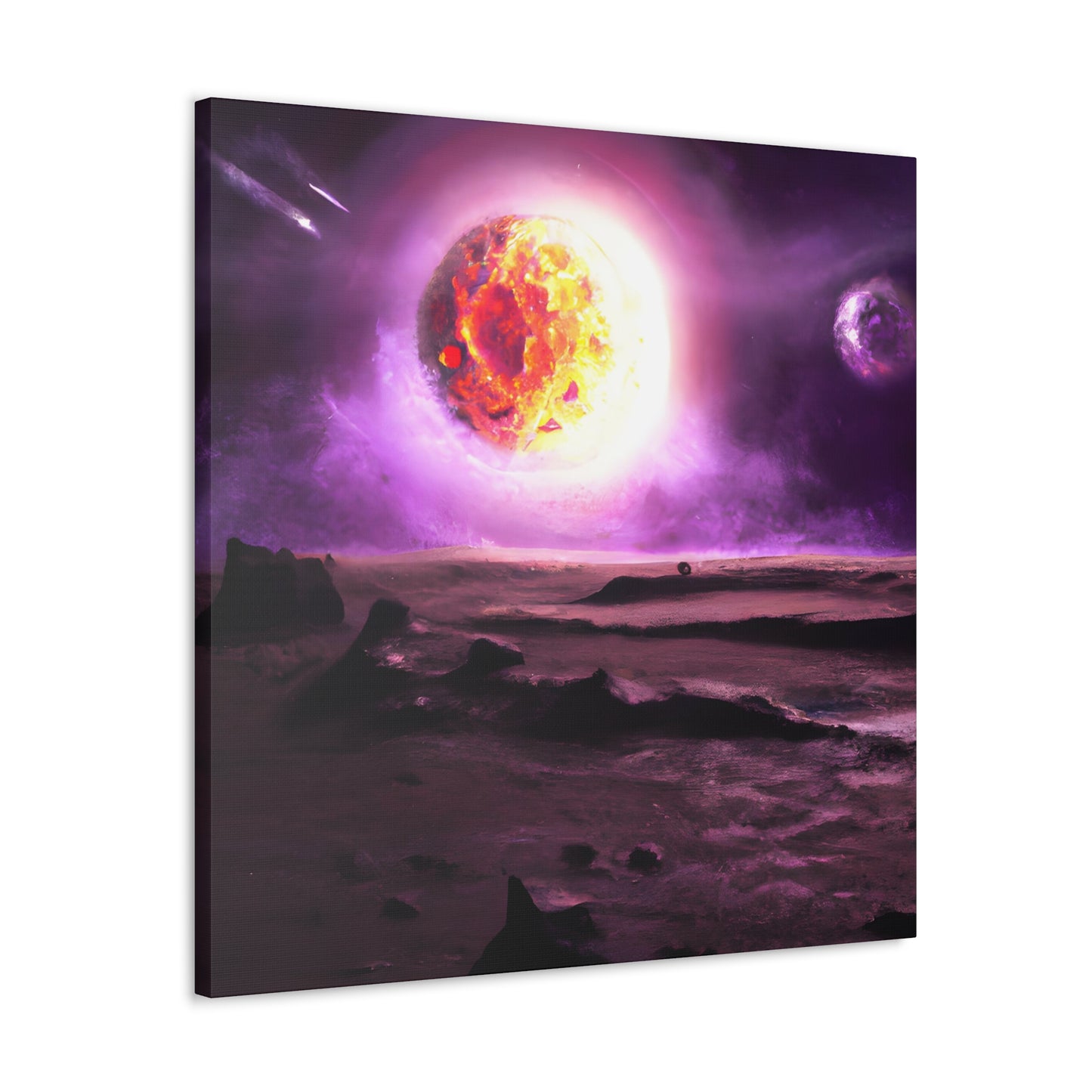 Cosmic Constellator - Digital Art Canvas