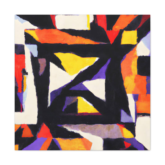 Galaxy Diamond - Digital Art Canvas