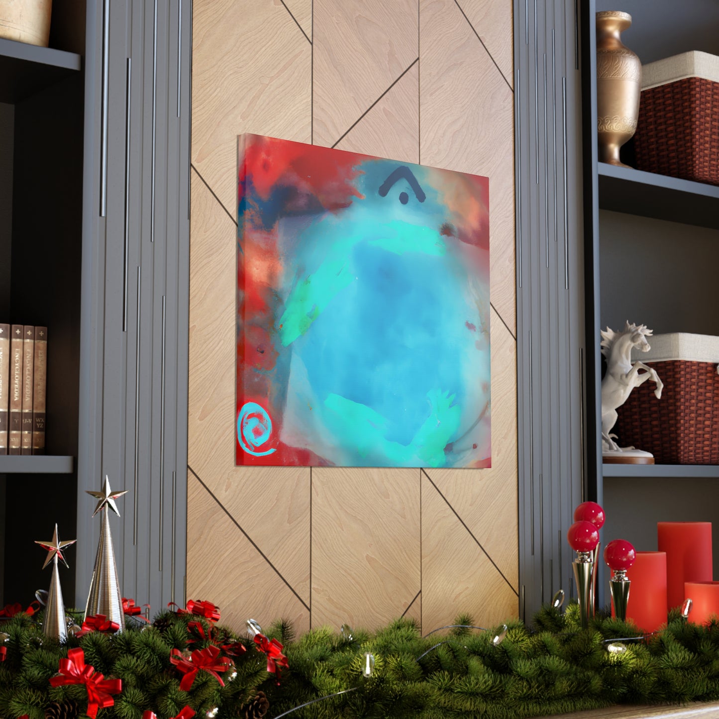 Sir Reynold the Royal Painter. - Digital Art Canvas