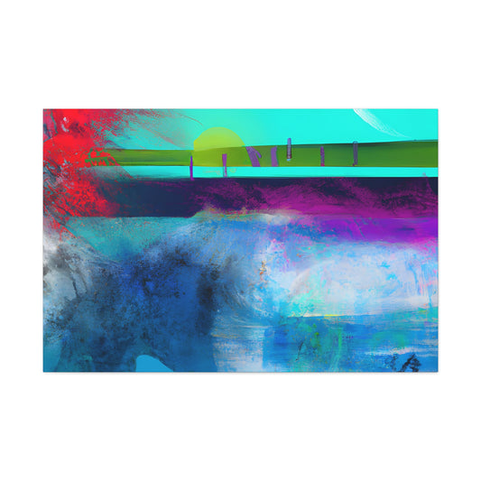 King Leopold the Portraitist - Digital Art Canvas