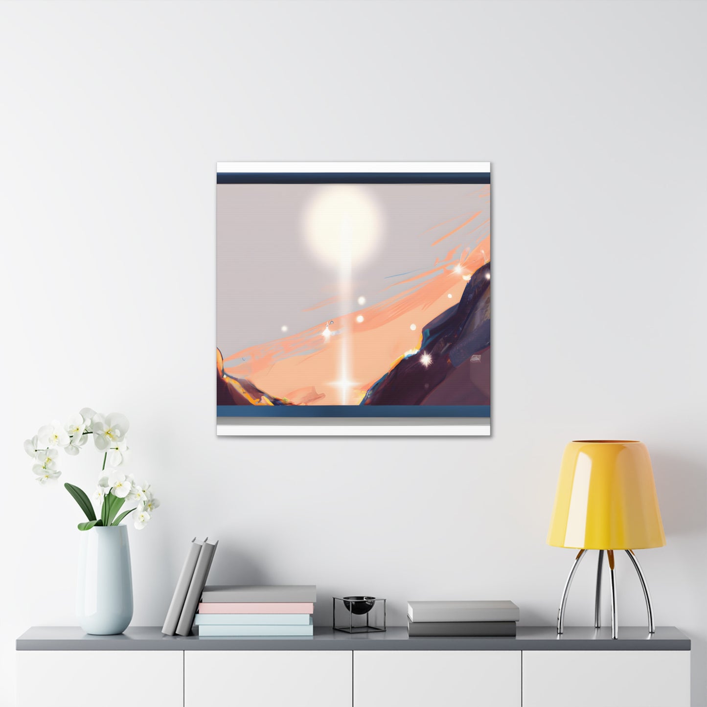 Calm Mystical Journey. - Digital Art Canvas