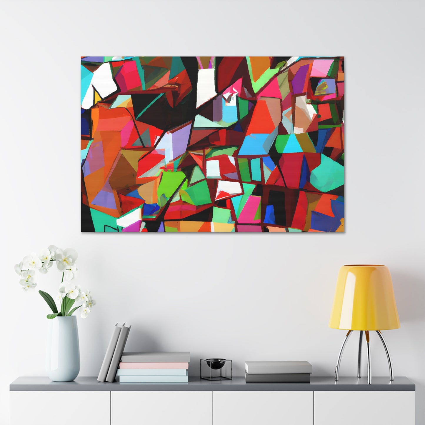 Starscatter - Digital Art Canvas