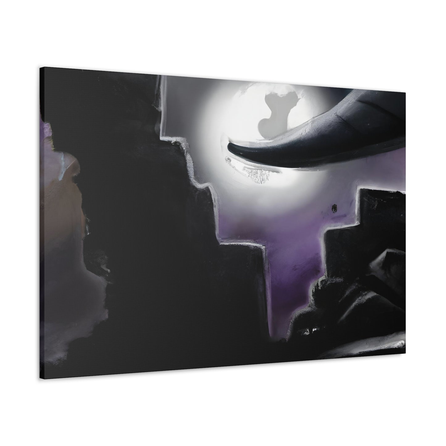 Lunar Phenix - Digital Art Canvas