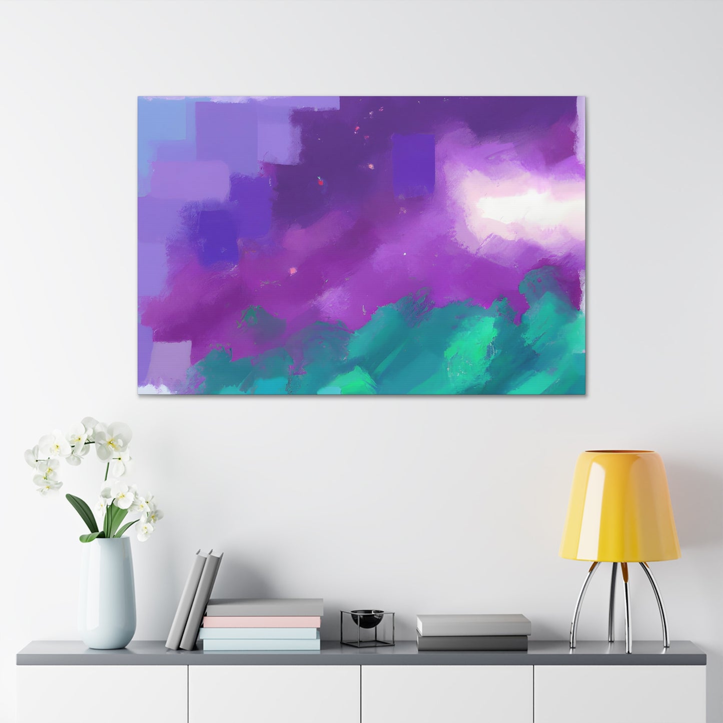 Mindful Mysticism - Digital Art Canvas