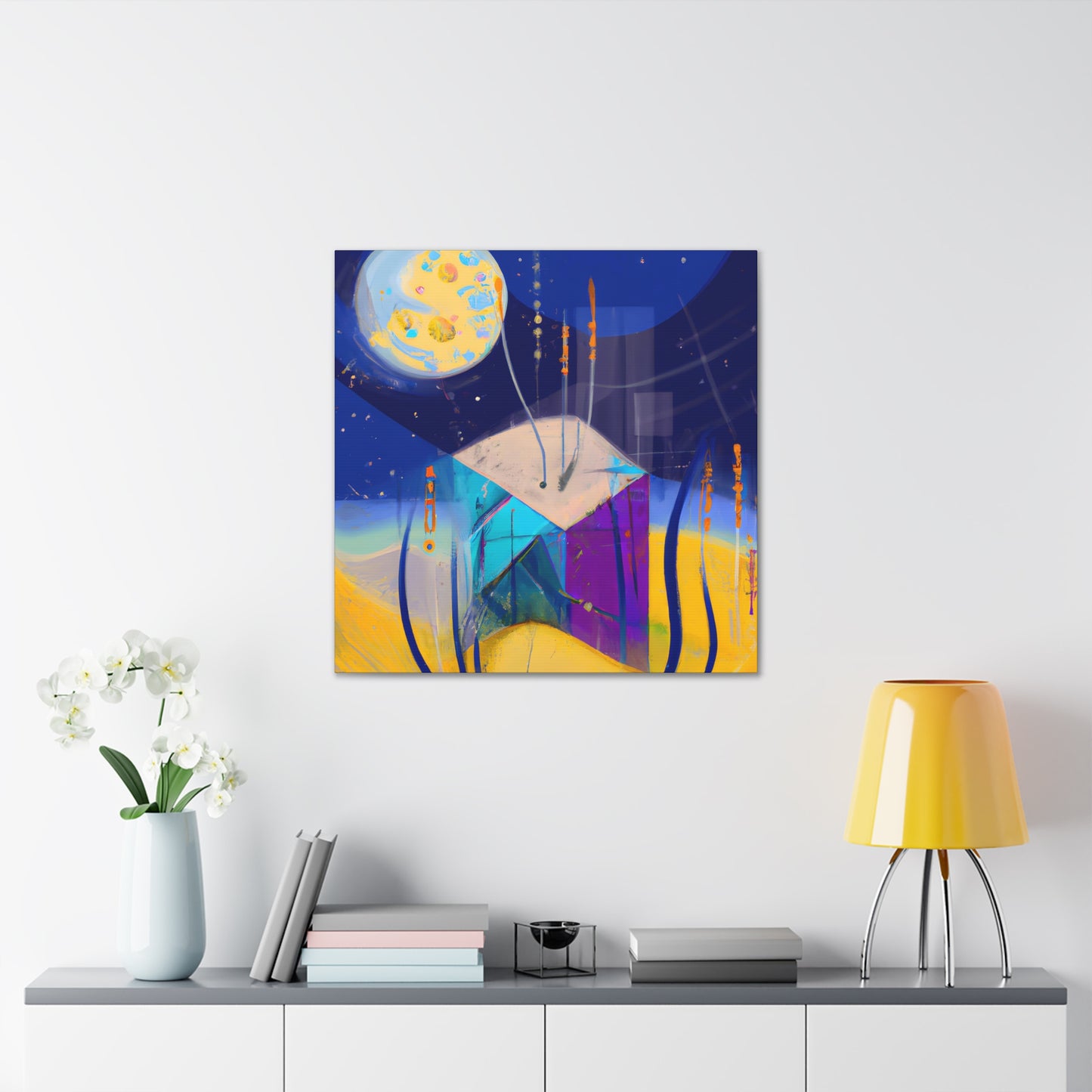 Enchanting Tranquility. - Digital Art Canvas