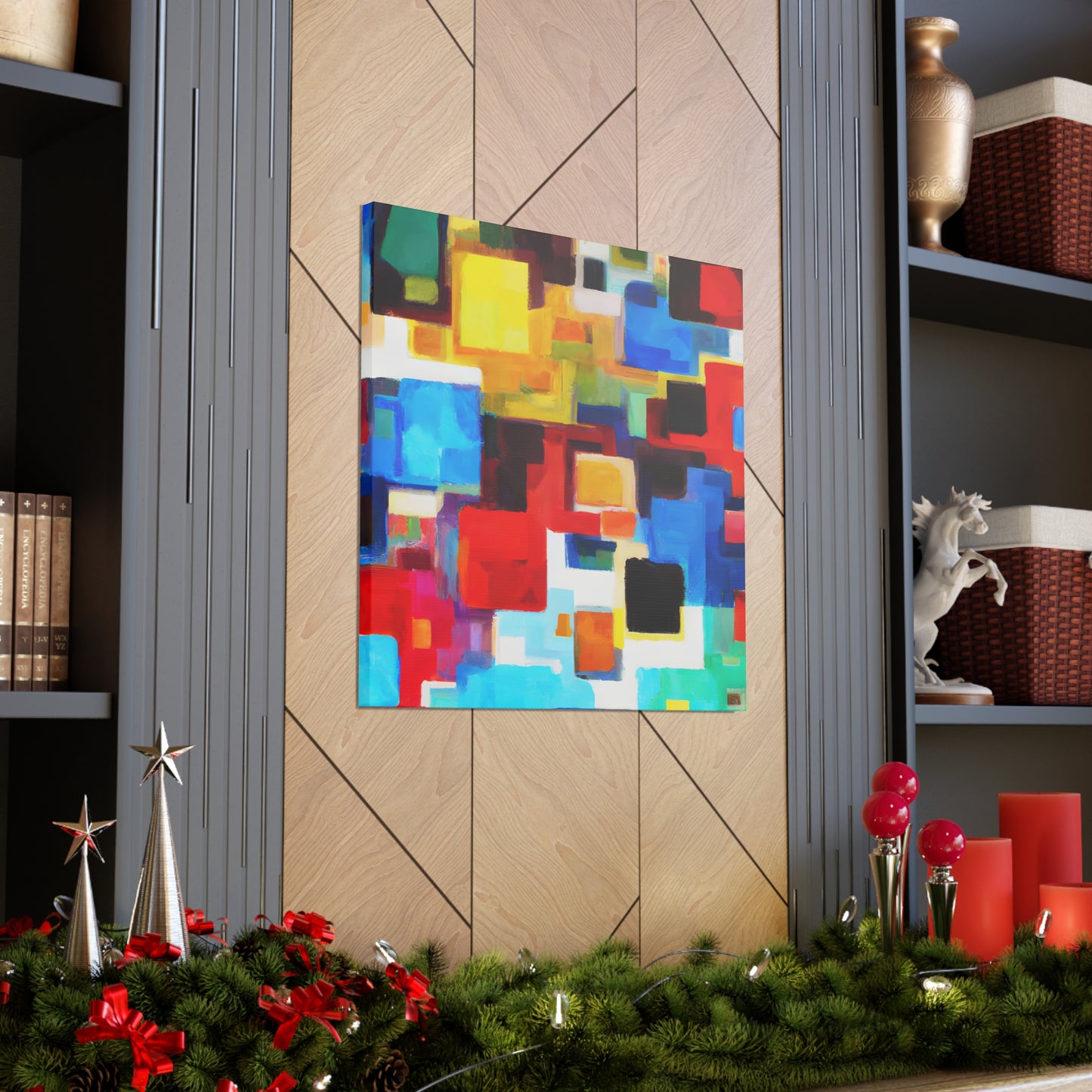 Heavenly Halo - Digital Art Canvas