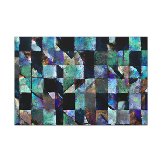 Aurora Expanse - Digital Art Canvas