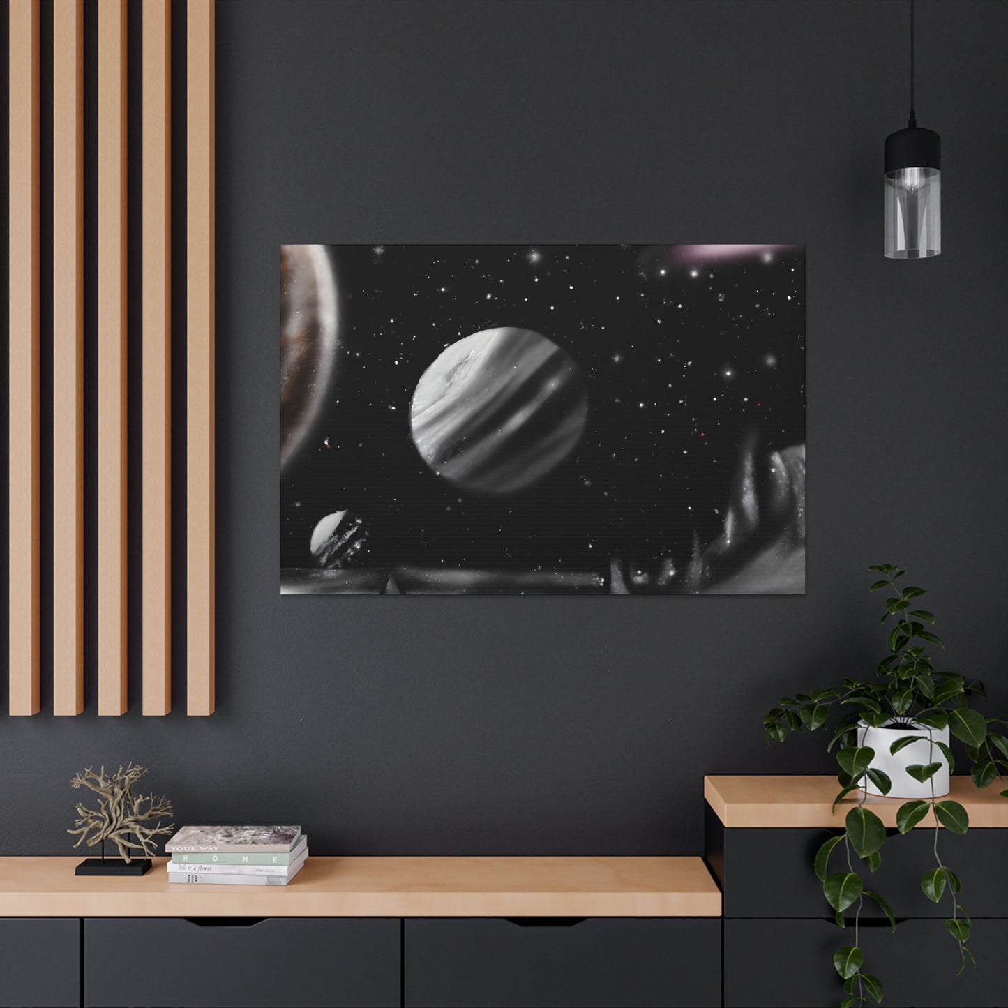 Lunar Wyrm. - Digital Art Canvas