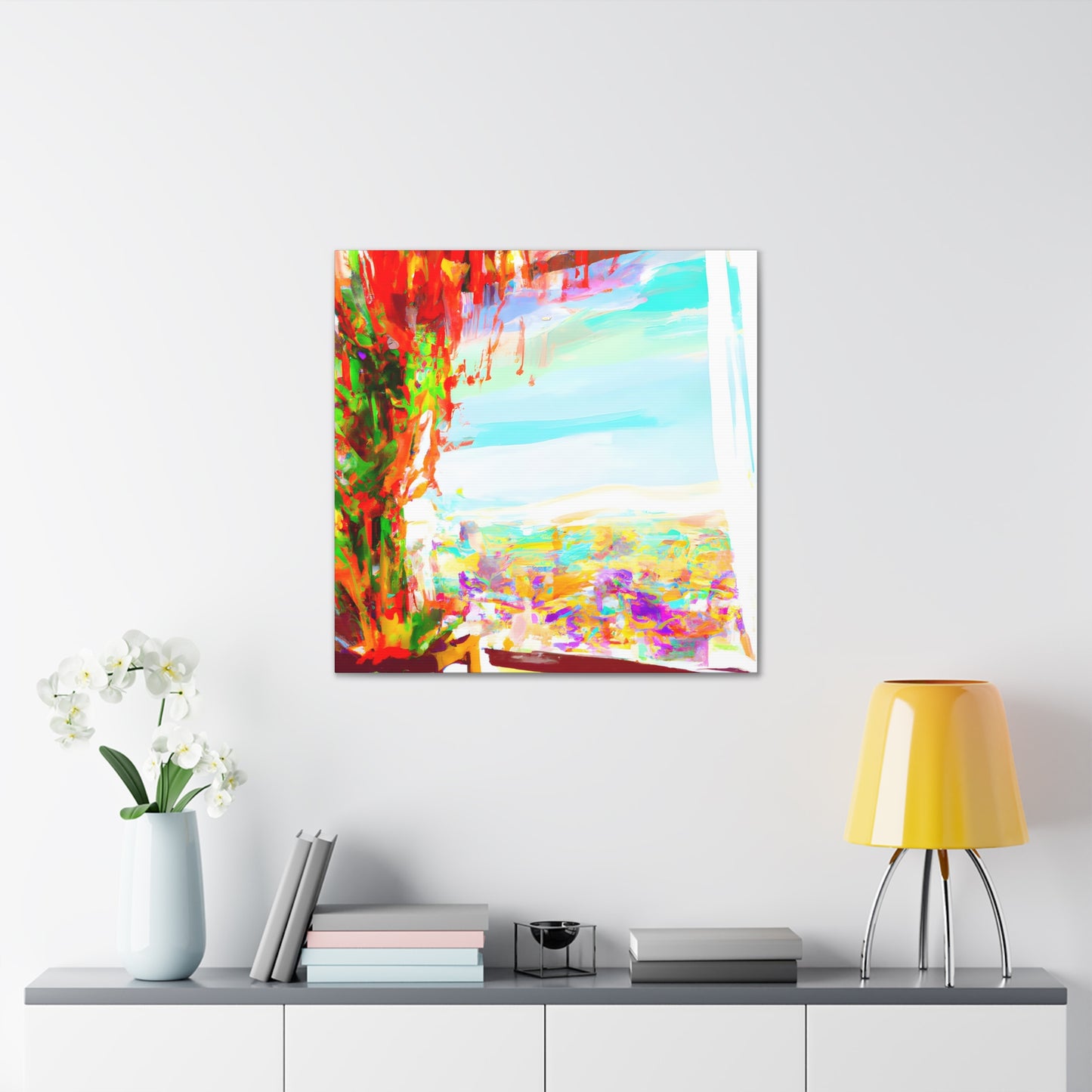 "The Sanctuary of Serenity" - Digital Art Canvas