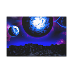 Cosmic Phoenix. - Digital Art Canvas