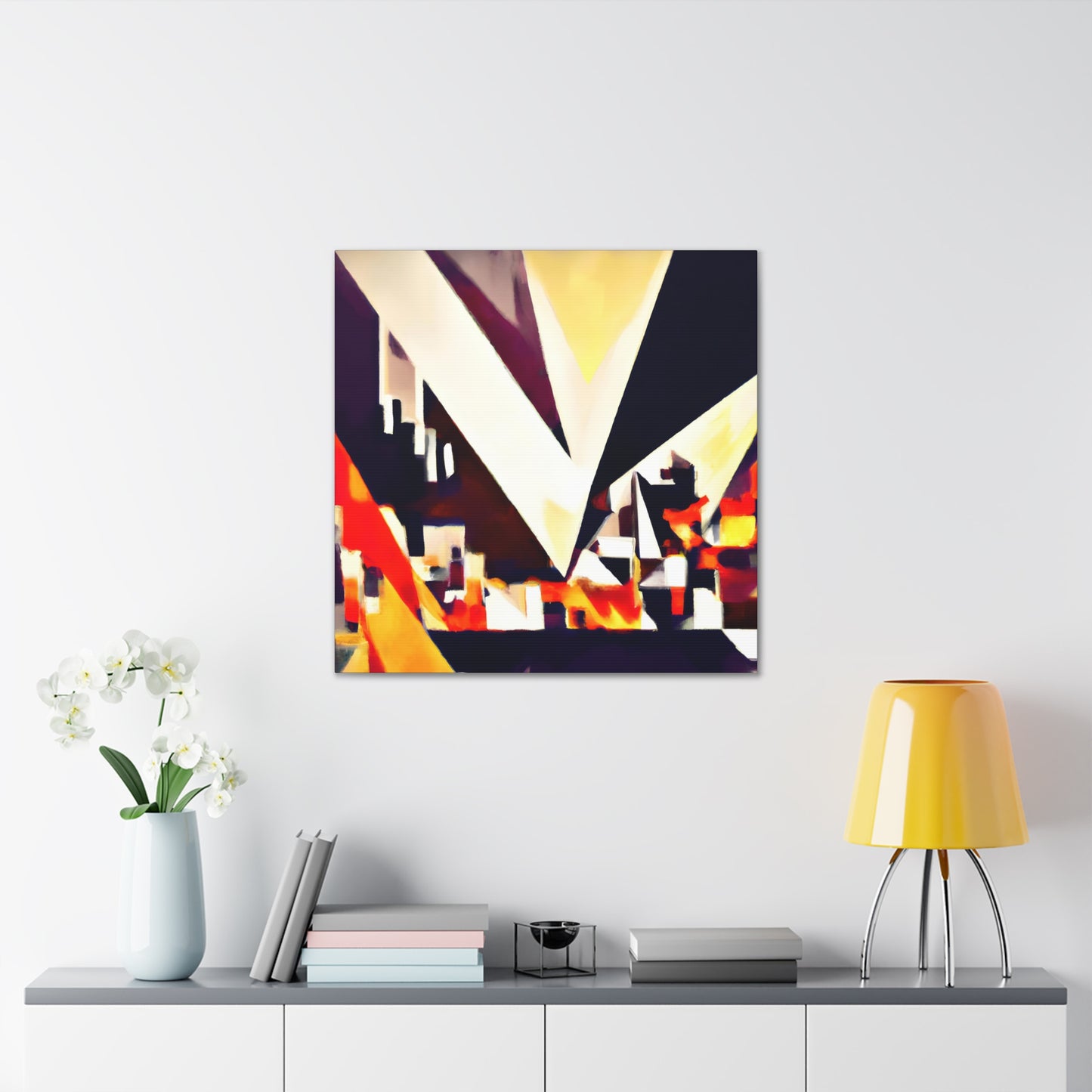Comet Tail - Digital Art Canvas