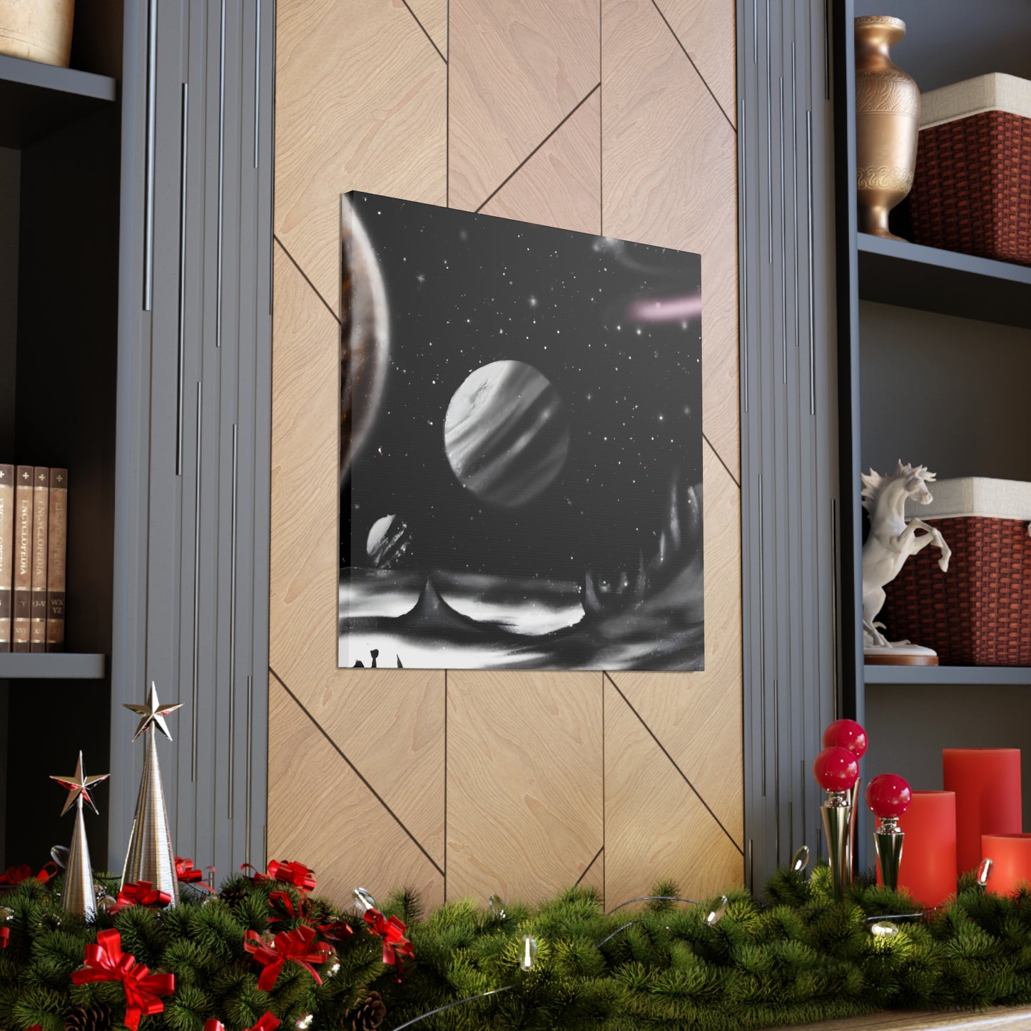 Lunar Wyrm. - Digital Art Canvas