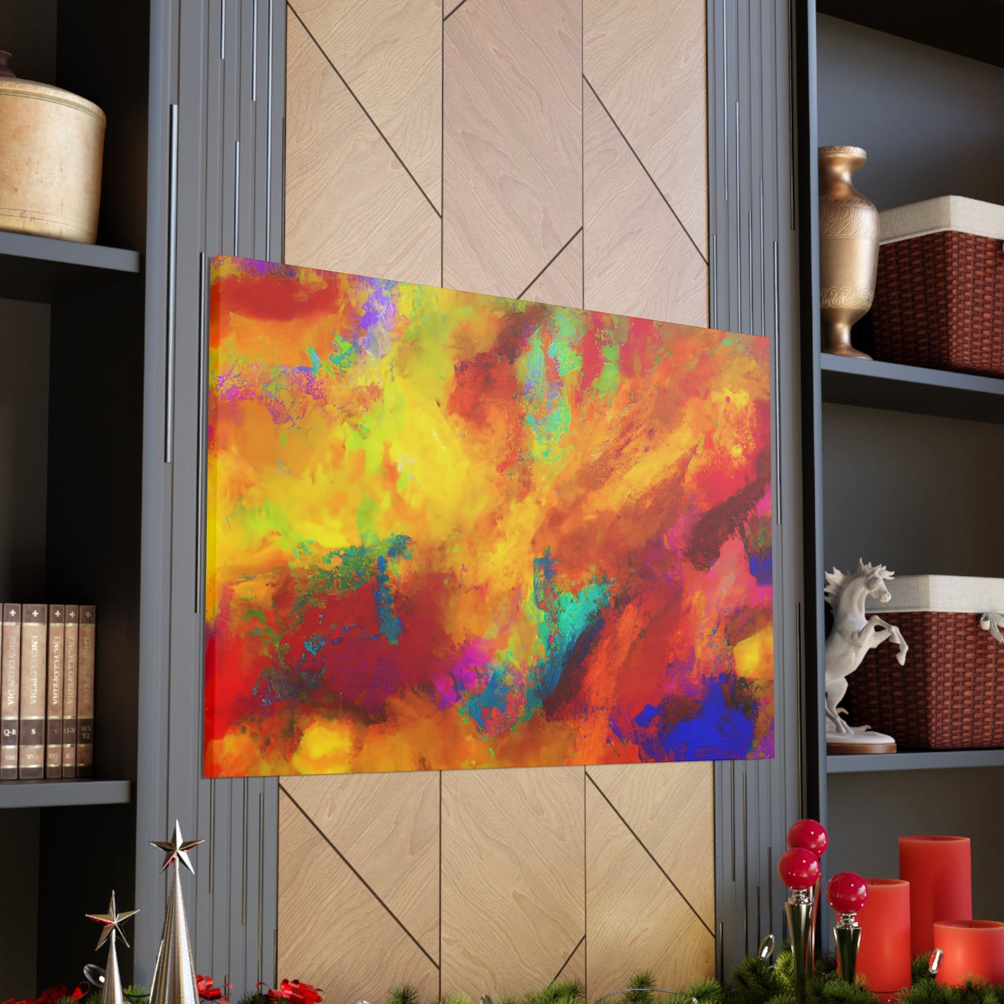Noora the Abstractor - Digital Art Canvas