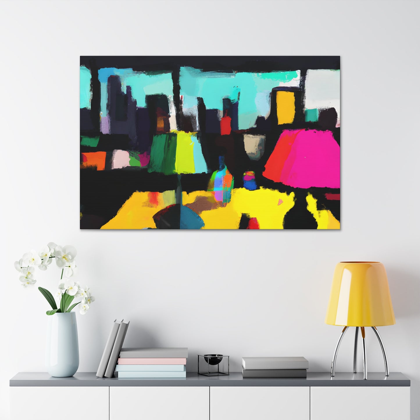 Enchanted Quietude. - Digital Art Canvas