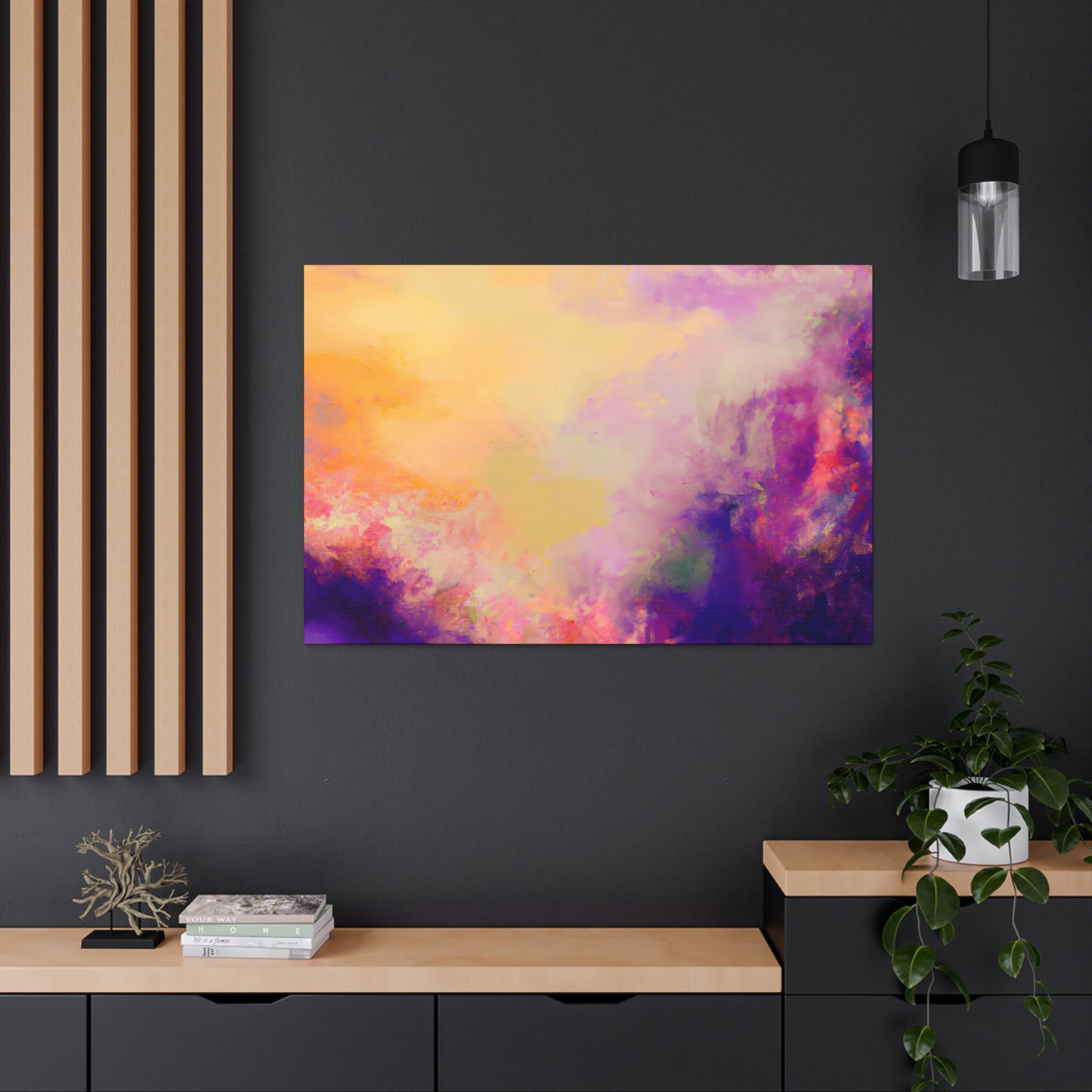 Otto the Vibrant. - Digital Art Canvas