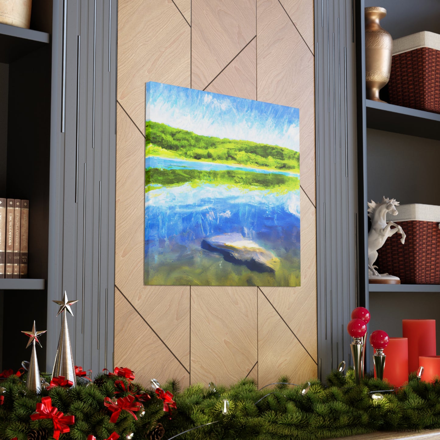 King Elding of Bellwood - Digital Art Canvas