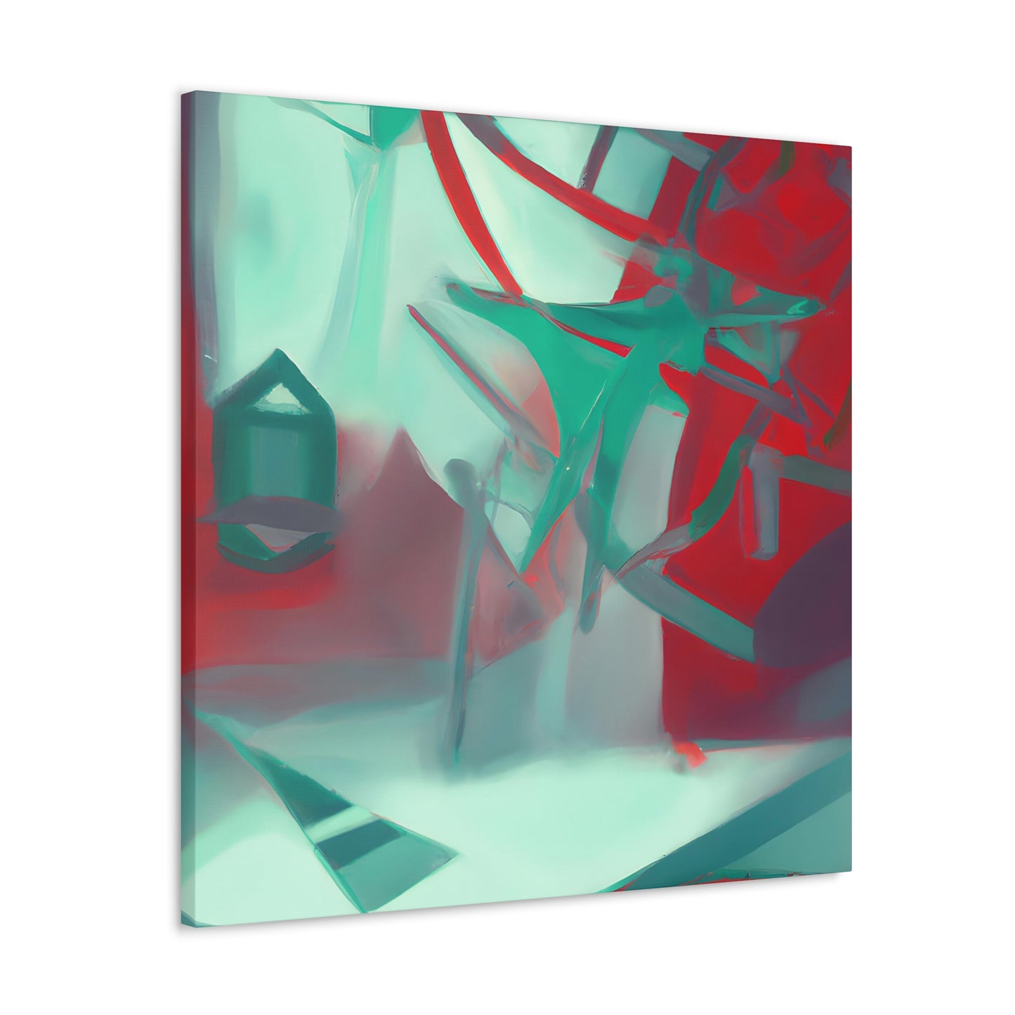 Enchanting Serenity Journey - Digital Art Canvas