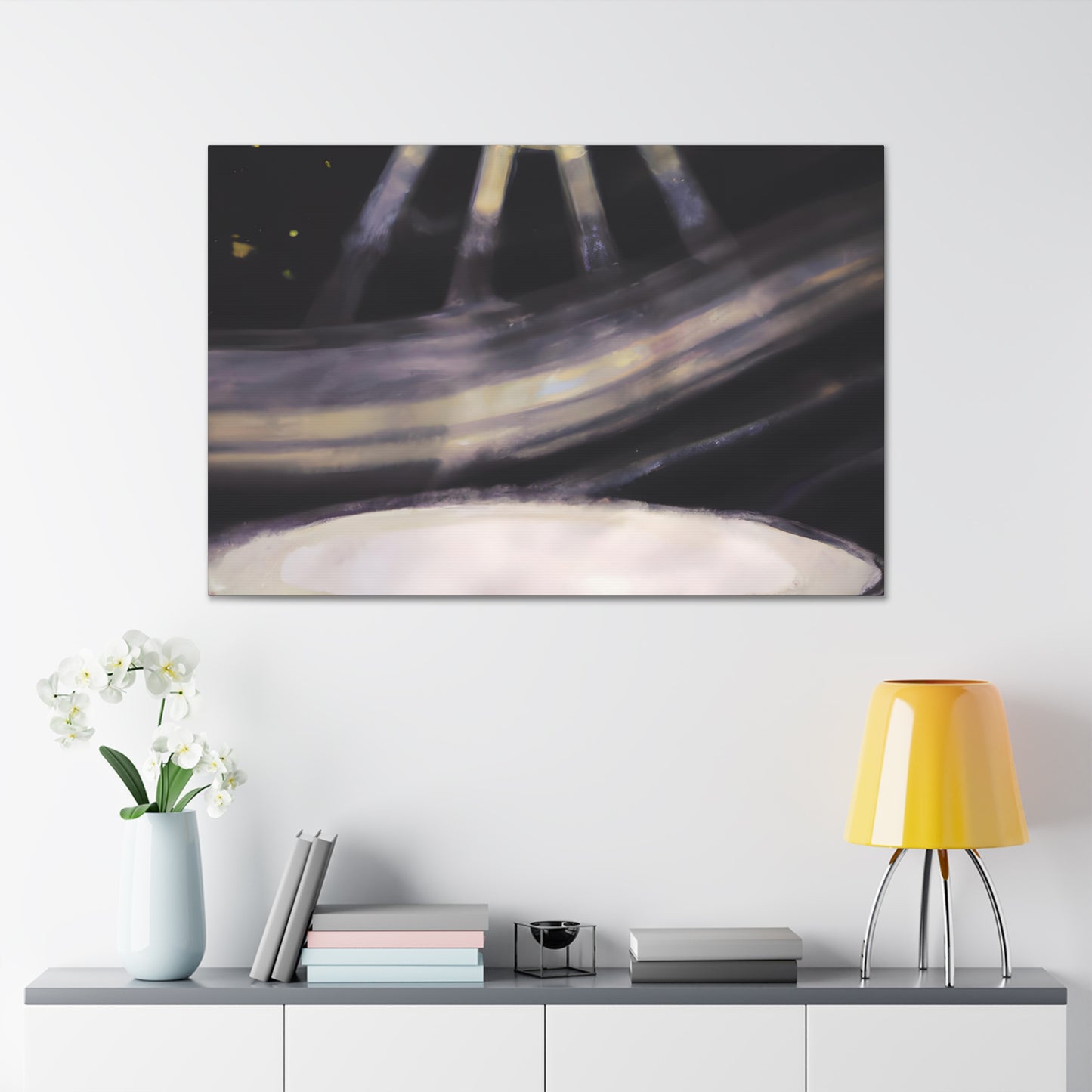 Dreamscapes of Tranquility - Digital Art Canvas