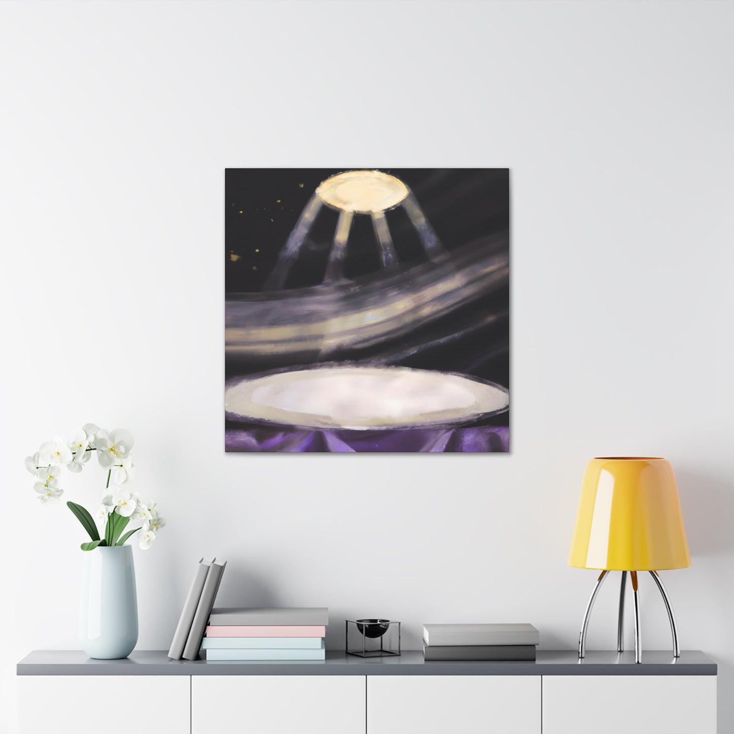 Dreamscapes of Tranquility - Digital Art Canvas