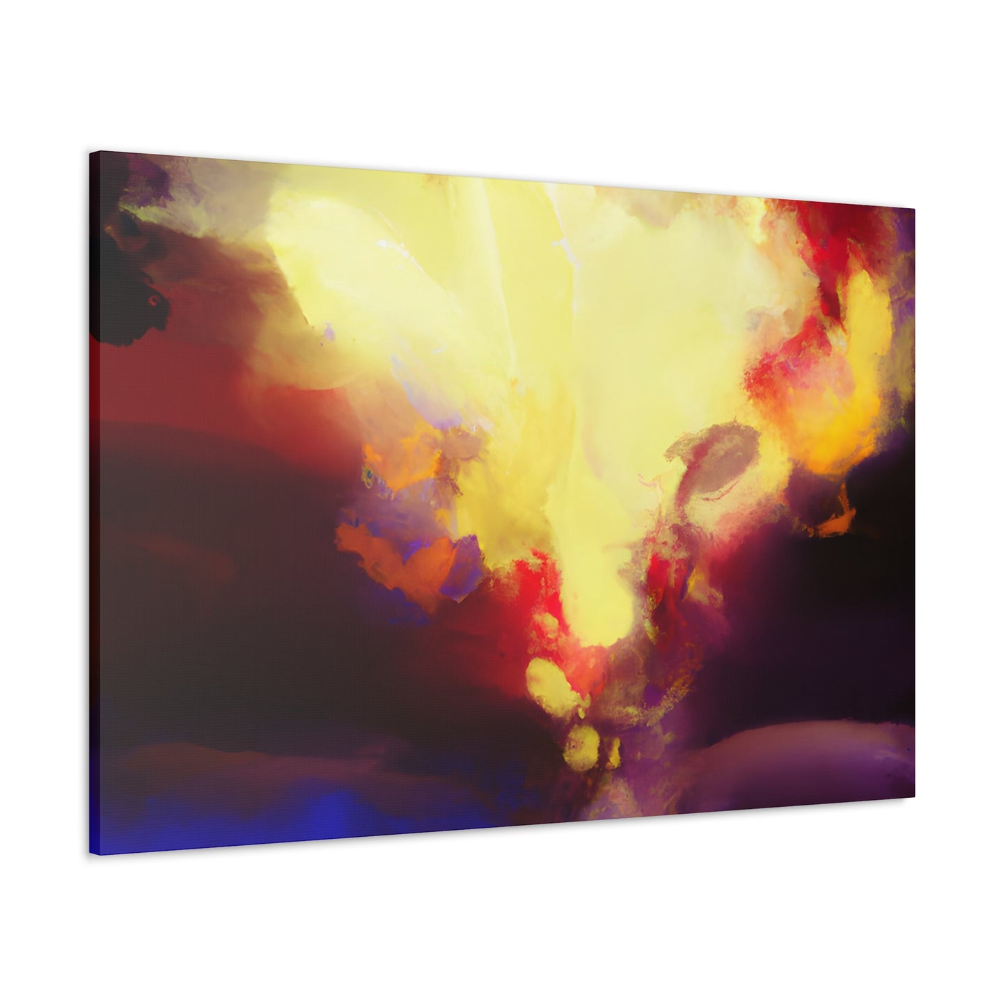 Hilda the Abstractor - Digital Art Canvas
