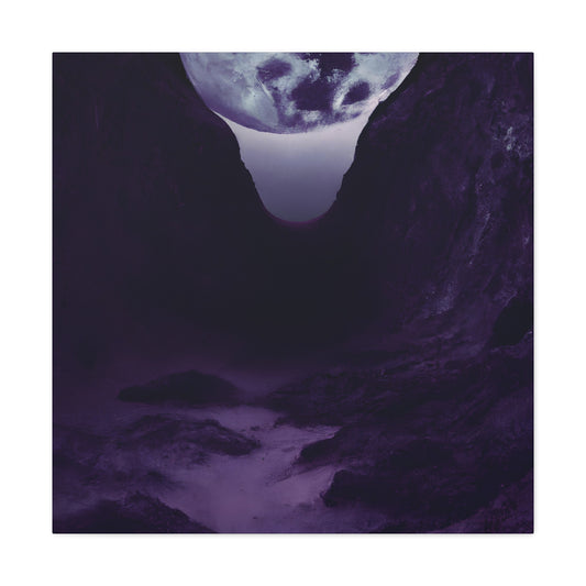 Lunar Fae - Digital Art Canvas