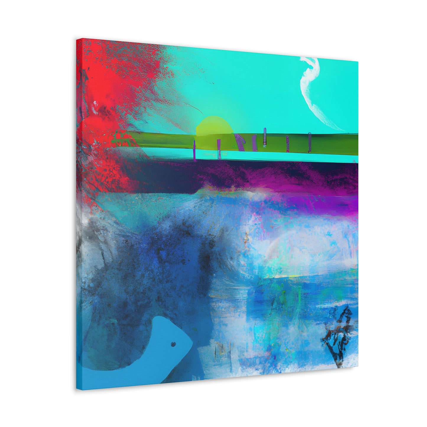 King Leopold the Portraitist - Digital Art Canvas