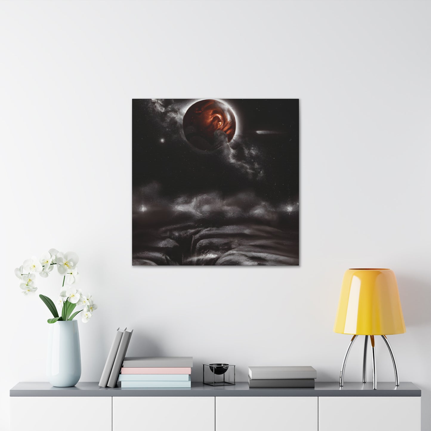 Orbiteleon - Digital Art Canvas