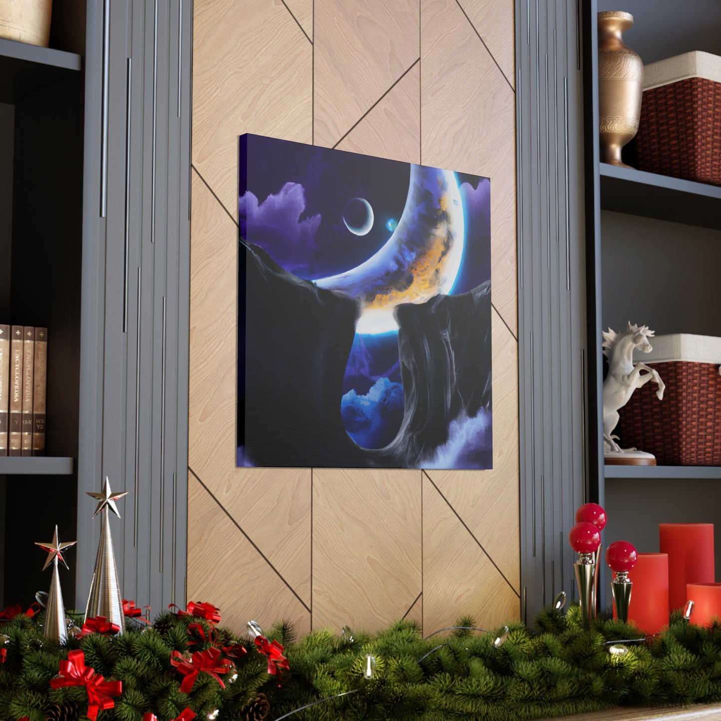 Interstellar Museon - Digital Art Canvas